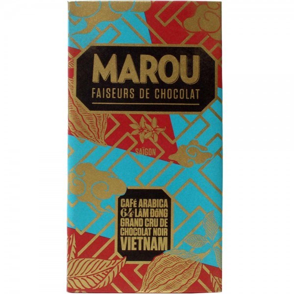 Marou 64% Arabica Coffee Lam Dong Schokolade