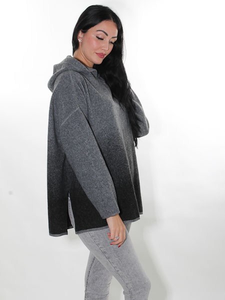 Kapuzenpulli Wolle oversized